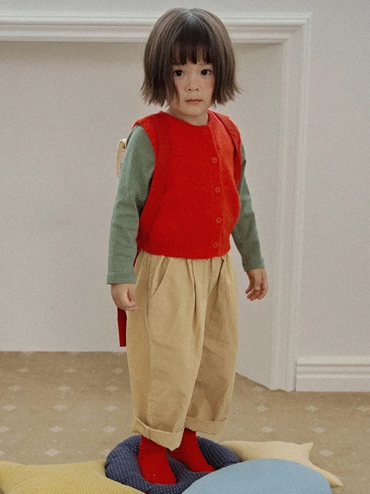 Cotton Wide Pants