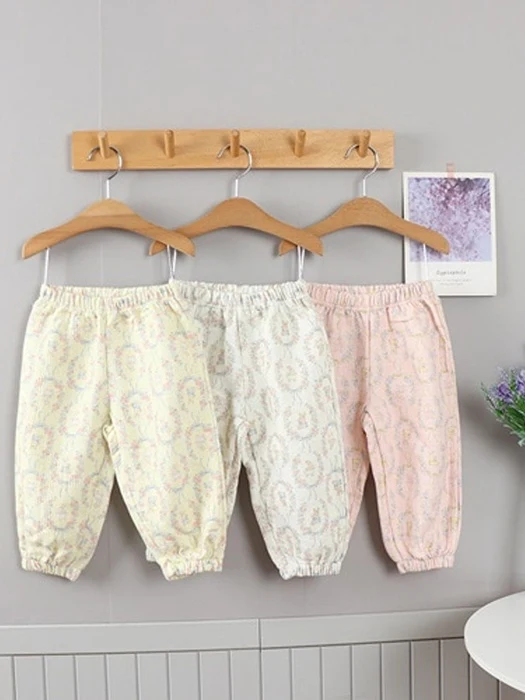 Flower Ribbon Rabbit Pants