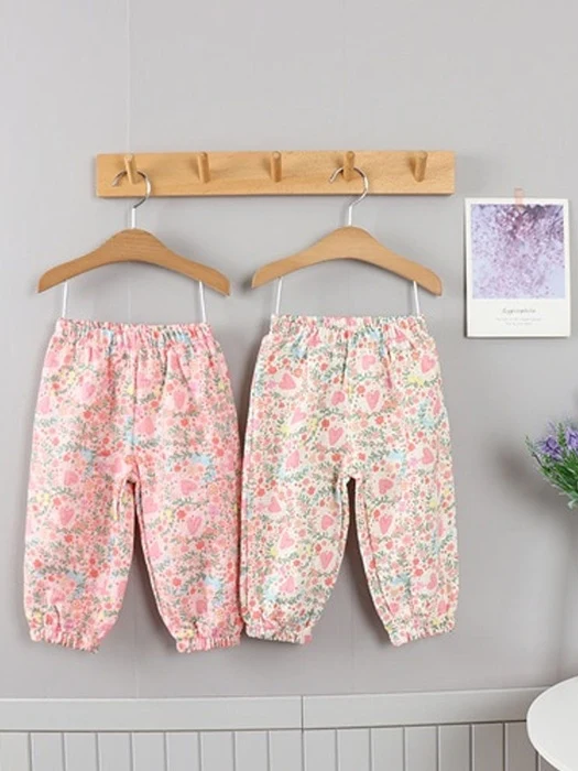 Flower Heart Pants