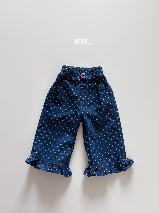 Frill Denim Pants Frill Denim Pants
