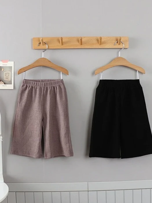 Plain Wide Pants