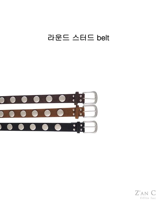 Round Stud Belt Round Stud Belt