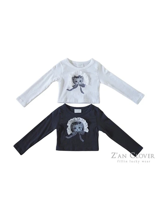 Bonnet Cat Tee