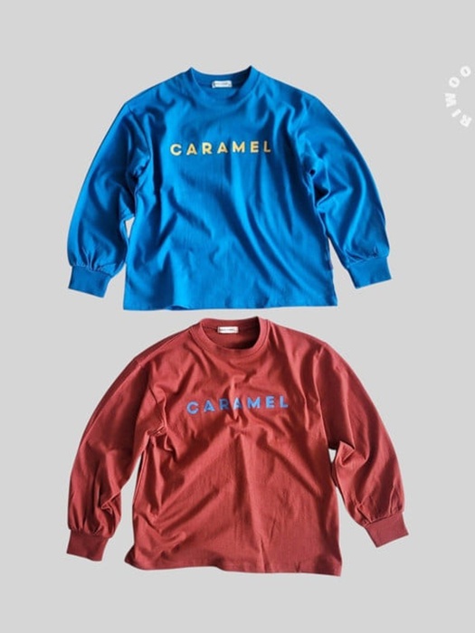 Caramel Rib Trim Tee Caramel Rib Trim Tee