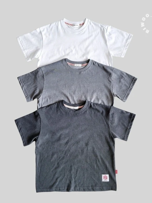 Riwoo Pigment Patch Short Sleeve Tee Riwoo Pigment Patch Short Sleeve Tee