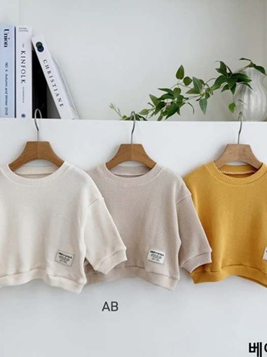Baby Waffle Sweatshirt Baby Waffle Sweatshirt