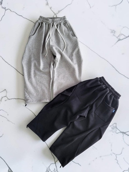 Back Pleated Curve String Pants Back Pleated Curve String Pants