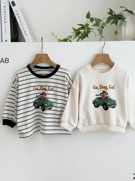 Car Dog Sweatshirt Car Dog Sweatshirt