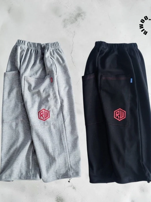 Riwoo Big Pocket String Pants Riwoo Big Pocket String Pants