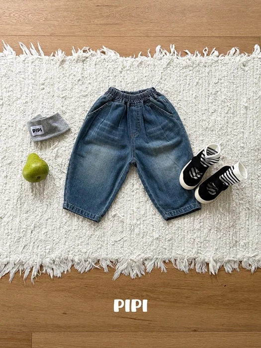 Banding Denim Pants