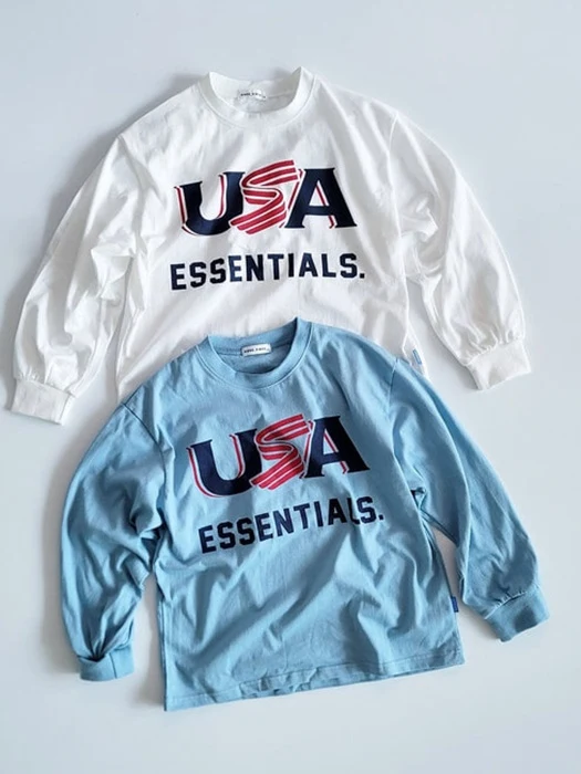 USA Rib Trim Tee USA Rib Trim Tee