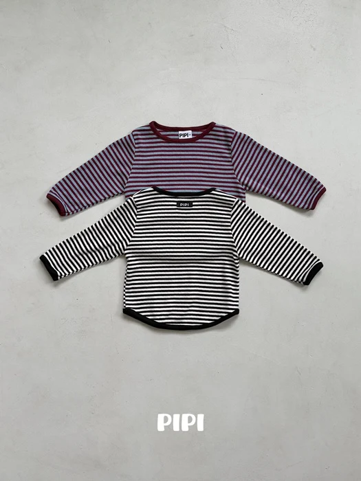 Striped Binding Tee