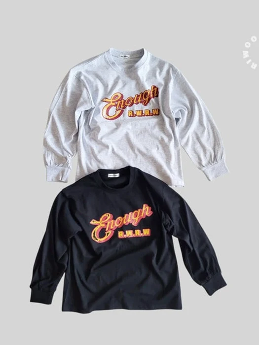 Enough Rib Trim Tee Enough Rib Trim Tee