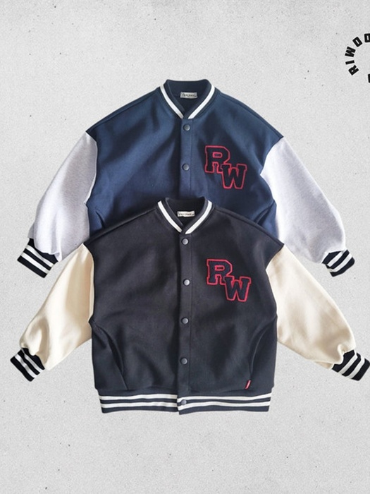 Boucle Varsity Jacket Boucle Varsity Jacket