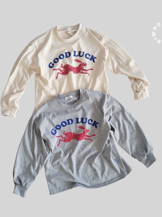 Good Luck Rib Trim Tee Good Luck Rib Trim Tee