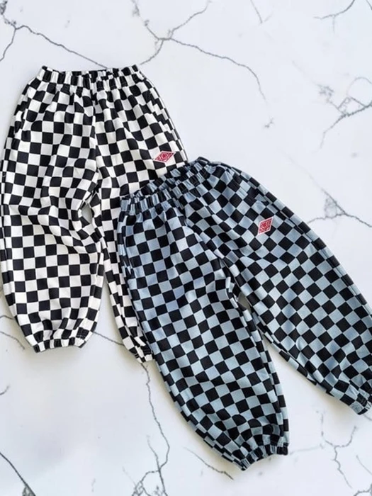 Unique Check Jogger Pants Unique Check Jogger Pants