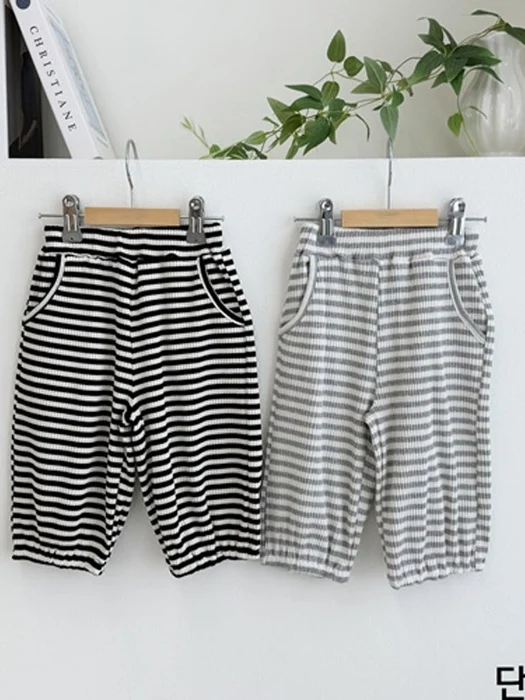 Baby Striped Elastic Waist Pants Baby Striped Elastic Waist Pants