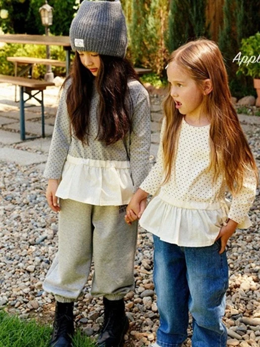 Dot Frill Tee Dot Frill Tee