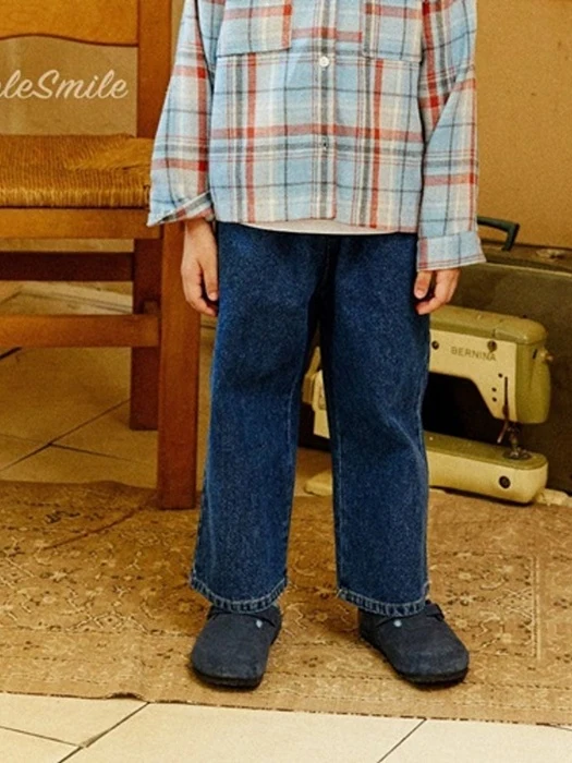 Denim Ribbed Pants Denim Ribbed Pants
