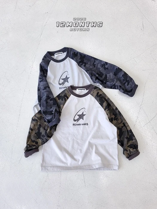 Camo Raglan Tee Camo Raglan Tee