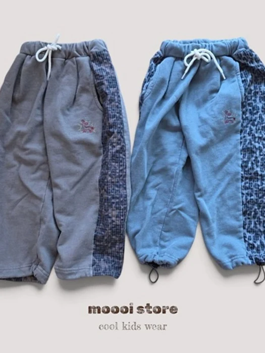 Leo Color-block String Pants Leo Color-block String Pants