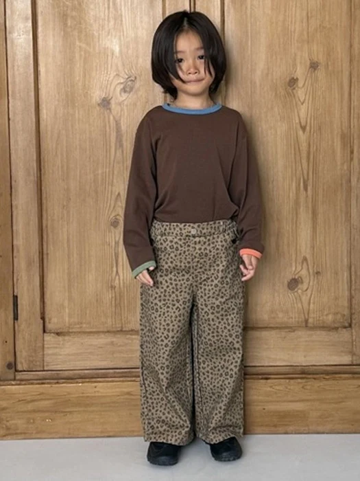 Leopard Wide Pants