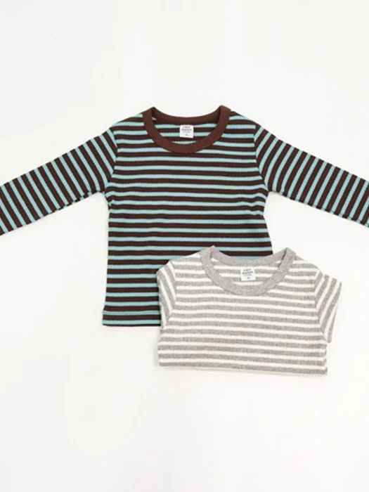 Sugar Striped Basic Tee Sugar Striped Basic Tee