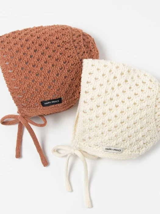 Fleur Knit Baby Bonnet