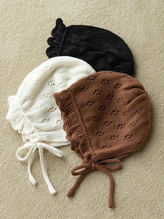 Reeve Knit Baby Bonnet