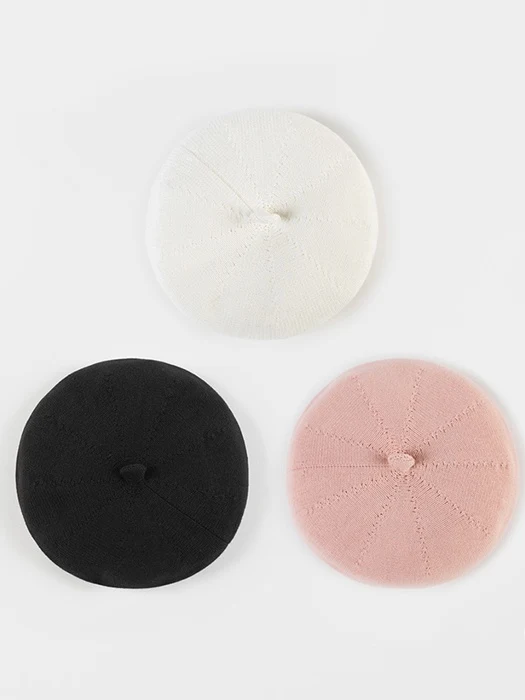 Shoushou Knit Baby Beret Shoushou Knit Baby Beret