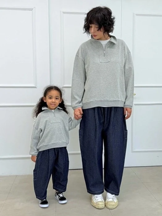 Double Pocket (Indigo) Pants Mom Double Pocket (Indigo) Pants Mom