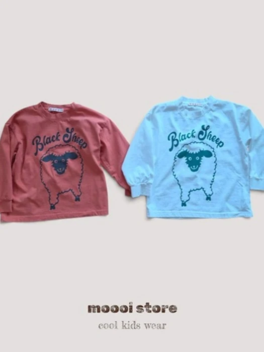 Sheep Front & Back Print Tee Sheep Front & Back Print Tee