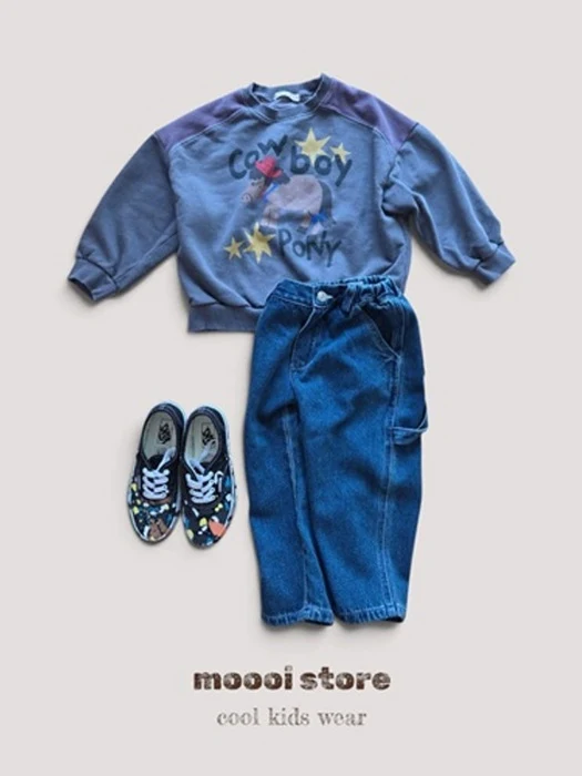 Pony Cut Pigment Sweatshirt Pony Cut Pigment Sweatshirt