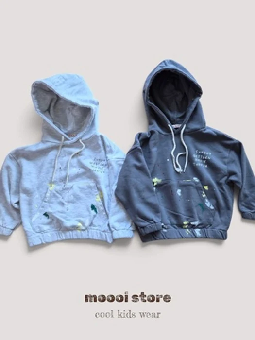 Hand Printing Hoodie Tee Hand Printing Hoodie Tee
