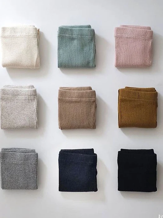 Ribbed Leggings Ribbed Leggings by Saerobin for Baby - catalog view