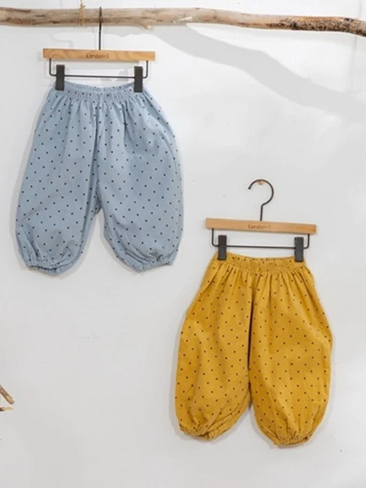 Dot Corduroy Pants