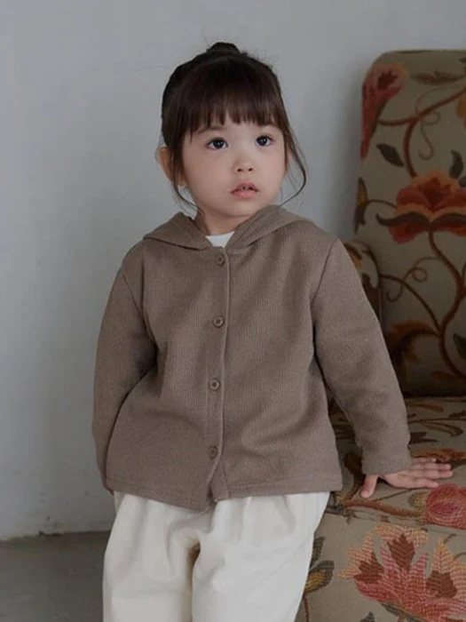Cookie Bear Cardigan Cookie Bear Cardigan by Bebe Nine for Baby - catalog view