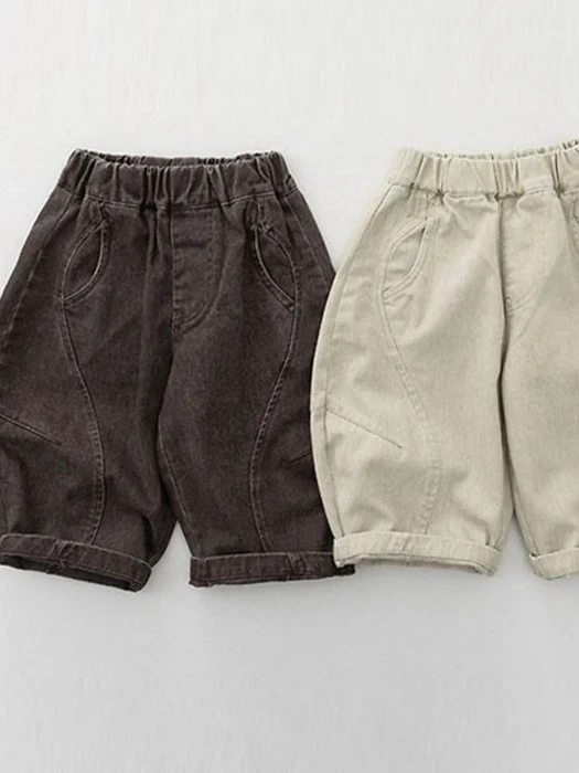 Plain Pocket Long Pants