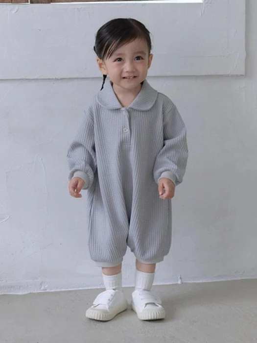 Monaka Collar Romper Monaka Collar Romper by Bebe Nine for Baby - catalog view