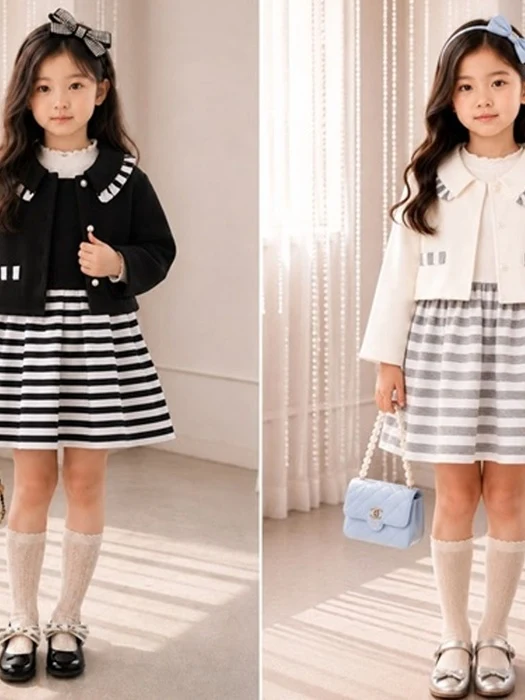 Marine Ensemble Dress