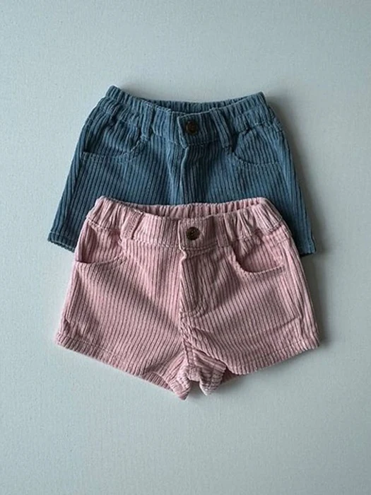 Corduroy Shorts Corduroy Shorts by Le petitmot for Baby - catalog view
