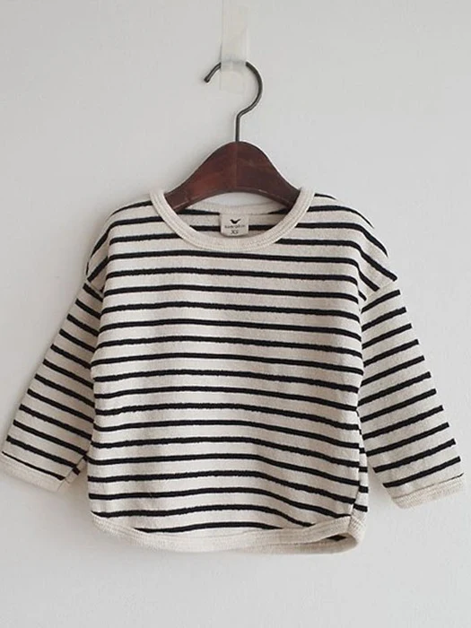 Striped Thick Tee Striped Thick Tee by Saerobin for Baby - catalog view