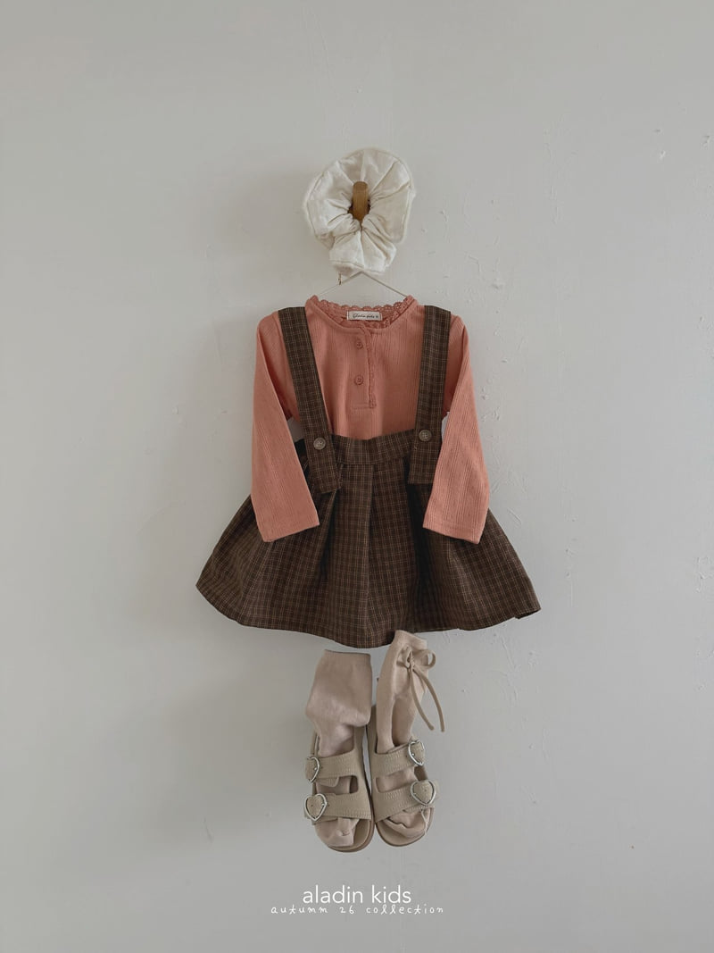Aladin - Korean Children Fashion - #Kfashion4kids - Suspender Skirt - 6