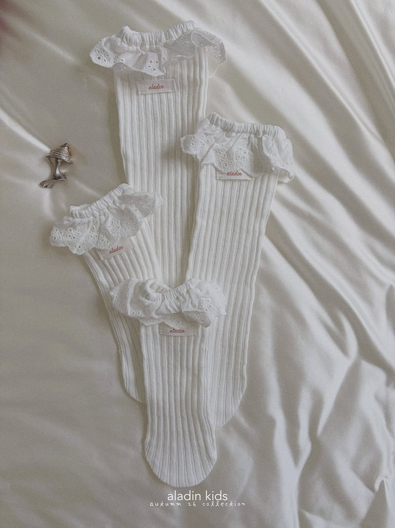 Aladin - Korean Children Fashion - #Kfashion4kids - Lace Socks - 5