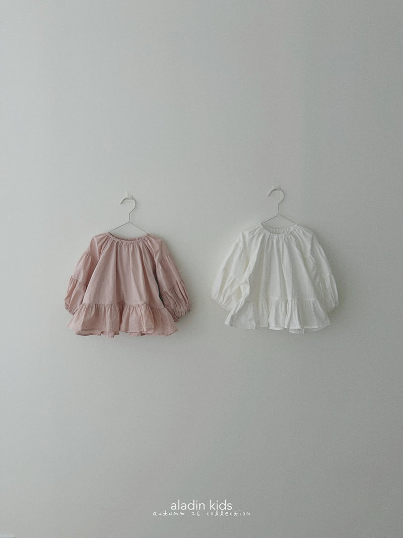 Aladin - Korean Children Fashion - #Kfashion4kids - Puff Shirring Blouse