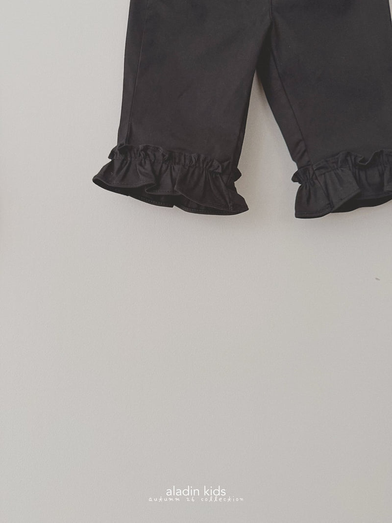 Aladin - Korean Children Fashion - #kidzfashiontrend - Capri Frill Pants - 4