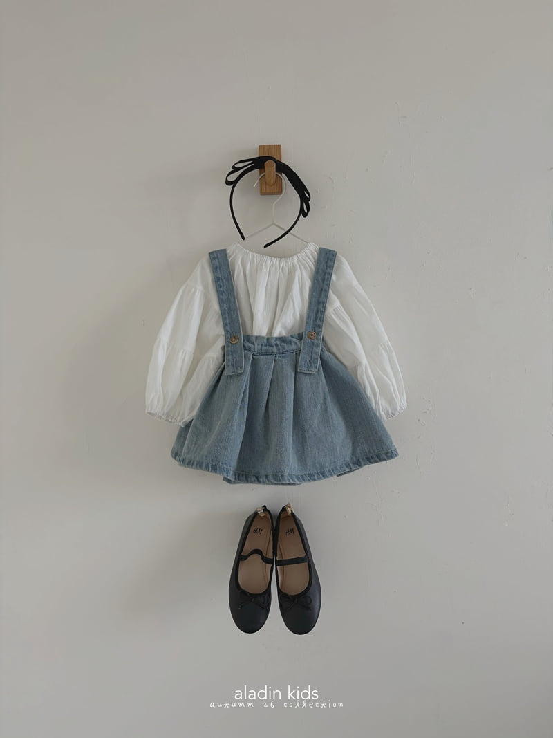 Aladin - Korean Children Fashion - #childofig - Suspender Skirt - 11