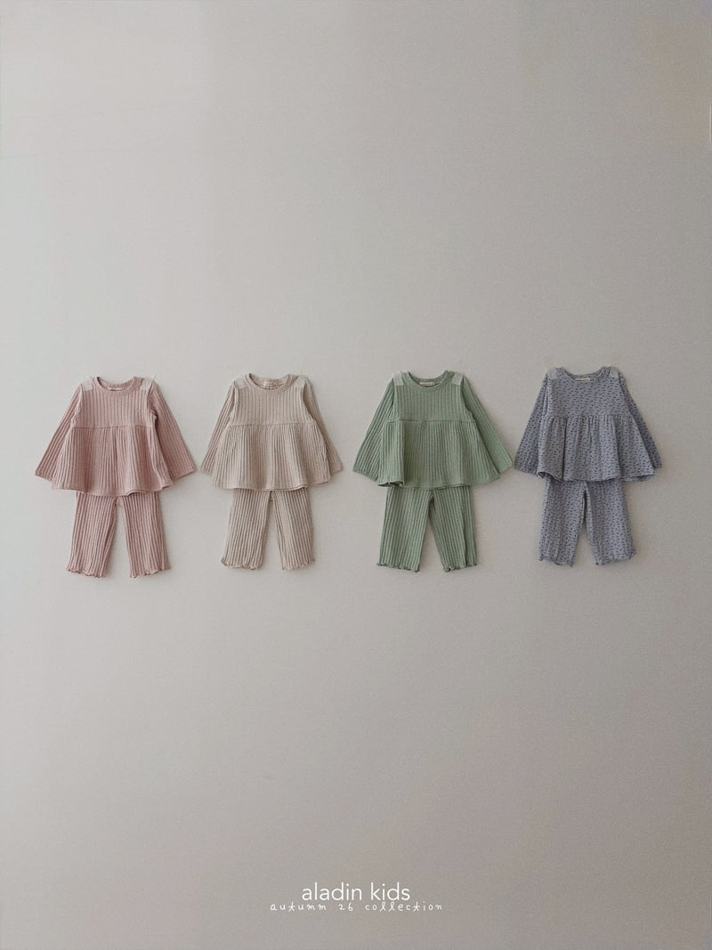 Aladin - Korean Children Fashion - #childofig - Mood Rib Pants - 4