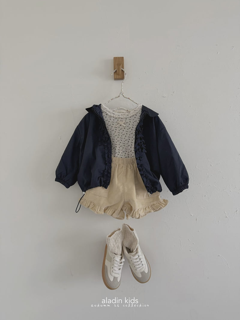 Aladin - Korean Children Fashion - #childrensboutique - Frill Corduroy Pants - 11