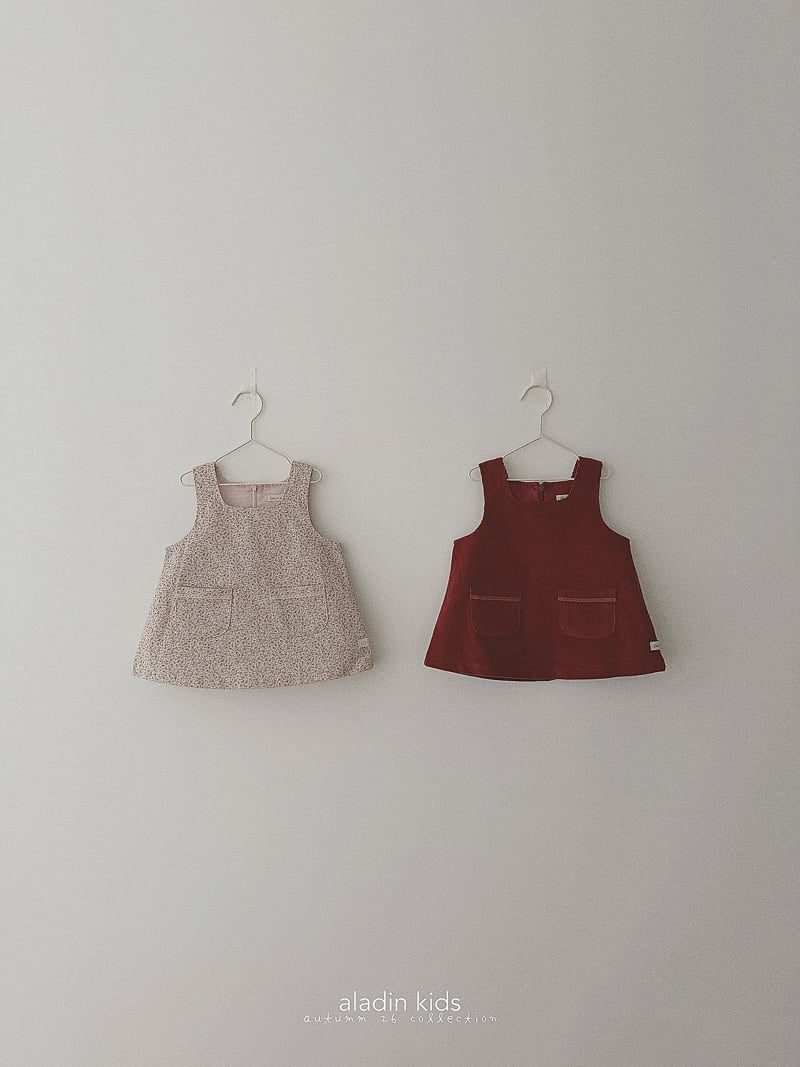 Aladin - Korean Children Fashion - #designkidswear - Lovely Vest One-piece